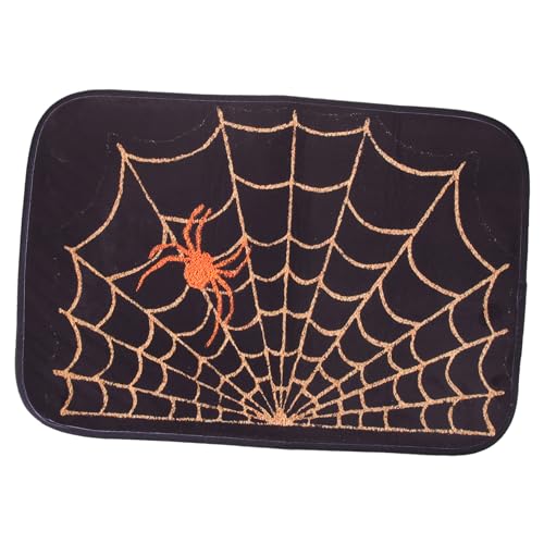 TOYANDONA rutschfeste Halloween Fußmatte Strapazierfähigem mit Gruseligem Spinnennetz Sicherer Eingangsteppich für Badezimmer Küche Tür Pflegeleicht und Langlebig TOYANDONA rutschfeste Halloween Fußmatte Strapazierfähigem mit Gruseligem Spinnennetz Sicherer Eingangsteppich für Badezimmer Küche Tür Pflegeleicht und Langlebig von TOYANDONA