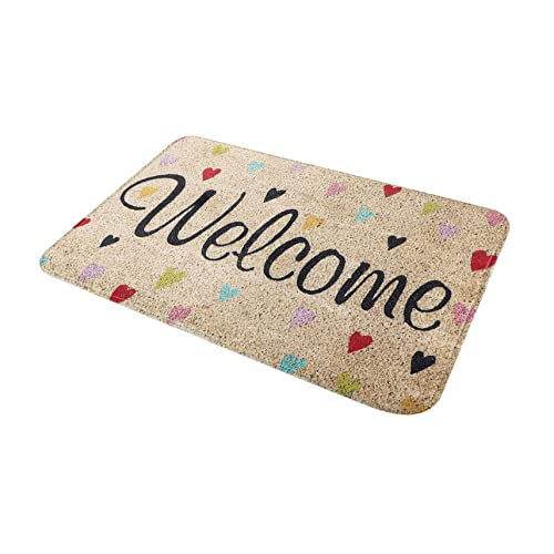 TOYANDONA rutschfeste Welcome Fußmatte mit Hoher Saugfähigkeit Weiche Mikrofaser Druckentlastend Geeignet für Bad Wohnzimmer Flur und Küche Eingangsmatte TOYANDONA rutschfeste Welcome Fußmatte mit Hoher Saugfähigkeit Weiche Mikrofaser Druckentlastend Geeignet für Bad Wohnzimmer Flur und Küche Eingangsmatte von TOYANDONA