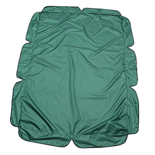 TOYANDONA wasserdichte Gartenschaukel Abdeckung Dunkelgrün Uv Schutz Staubdicht Elastisches Band Fixierung Outdoor Schaukel Schutzhülle für Gartenmöbel von TOYANDONA