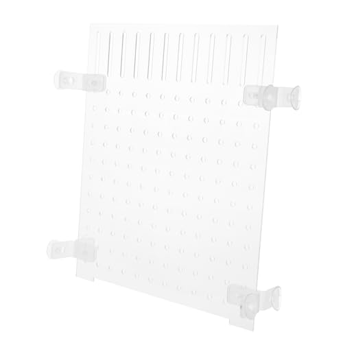 TOYANDONA Aquarium Trennwand aus Transparent mit Saugnäpfen Fischtank Isolation Board für Haltung von Fisch und Garnelennachwuchs Wasserdurchlässig und Installieren TOYANDONA Aquarium Trennwand aus Transparent mit Saugnäpfen Fischtank Isolation Board für Haltung von Fisch und Garnelennachwuchs Wasserdurchlässig und Installieren von TOYANDONA