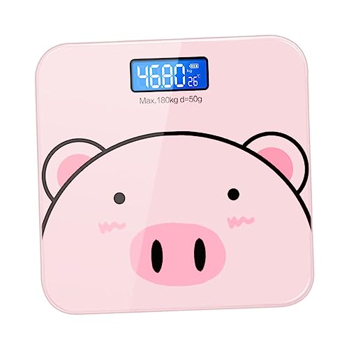 TOYZFRIENDY 1 Stück Körperwaage mit Cartoon Design Elektronische Personenwaage USB Aufladung für Präzise Gewichtsmessung Gehärtetem Intelligent und Praktisch für Täglichen Gebrauch TOYZFRIENDY 1 Stück Körperwaage mit Cartoon Design Elektronische Personenwaage USB Aufladung für Präzise Gewichtsmessung Gehärtetem Intelligent und Praktisch für Täglichen Gebrauch von TOYZFRIENDY