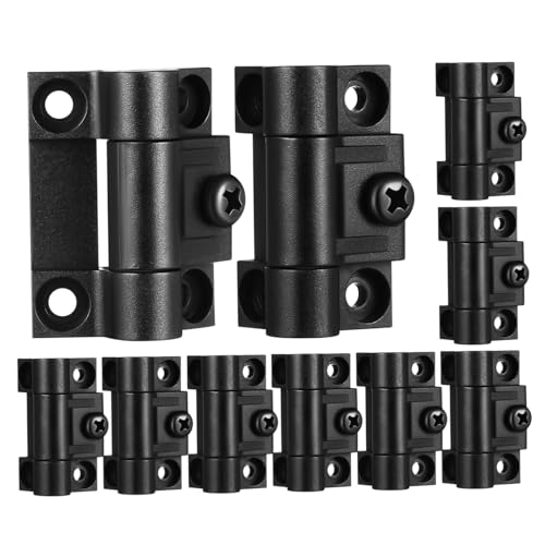 TOYZFRIENDY 10 Stück Kunststoff Dämpfungs Scharniere Einstellbar Verstellbar für Schranktüren Schmuckkästchen Möbel DIY Kleine Box Scharniere mit Drehmomentfunktion Einfache TOYZFRIENDY 10 Stück Kunststoff Dämpfungs Scharniere Einstellbar Verstellbar für Schranktüren Schmuckkästchen Möbel DIY Kleine Box Scharniere mit Drehmomentfunktion Einfache von TOYZFRIENDY