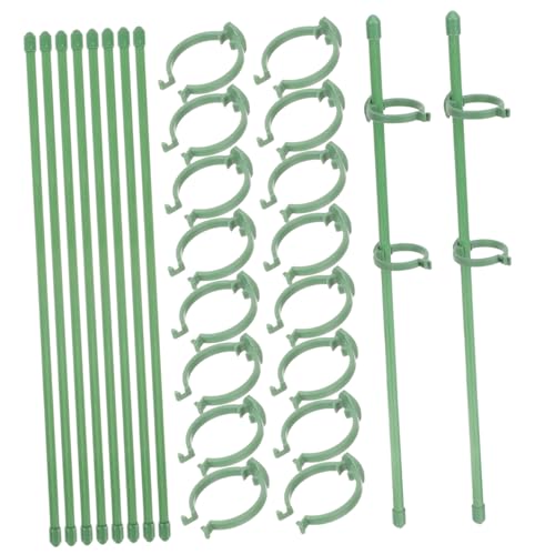 TOYZFRIENDY 10 Stück Pflanzenstützen Garten Pflanzstäbe Einzelstab Pflanzenstütze für Blumen Orchideen Rosen Robust Leicht Einfach zu Verwenden für Garten und Topfpflanzen TOYZFRIENDY 10 Stück Pflanzenstützen Garten Pflanzstäbe Einzelstab Pflanzenstütze für Blumen Orchideen Rosen Robust Leicht Einfach zu Verwenden für Garten und Topfpflanzen von TOYZFRIENDY