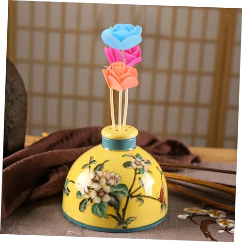 TOYZFRIENDY 10 Stück Teiliges Duft Diffuser Sticks mit Getrockneten Blumen Dekorative Aromatherapie Rattanstäbe für Büro und Hochzeit Natürliche Raumluftverbesserer Vielseitig für Vasen und TOYZFRIENDY 10 Stück Teiliges Duft Diffuser Sticks mit Getrockneten Blumen Dekorative Aromatherapie Rattanstäbe für Büro und Hochzeit Natürliche Raumluftverbesserer Vielseitig für Vasen und von TOYZFRIENDY