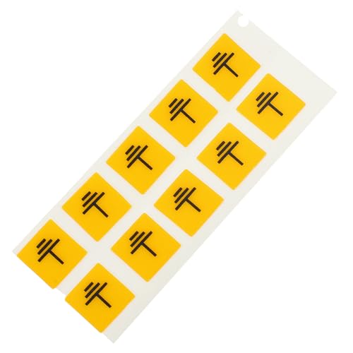 TOYZFRIENDY 10 Stück Teiliges Erdungs warnaufkleber aus Robustem PC material Selbstklebend Kleine Elektrische Maschinenwarnetiketten Reflektierend und Geeignet für Elektrische Geräte und TOYZFRIENDY 10 Stück Teiliges Erdungs warnaufkleber aus Robustem PC material Selbstklebend Kleine Elektrische Maschinenwarnetiketten Reflektierend und Geeignet für Elektrische Geräte und von TOYZFRIENDY