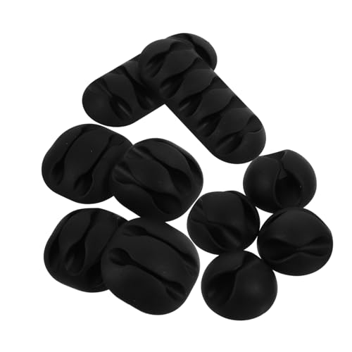 TOYZFRIENDY 10 Stück Teiliges Kunststoff Kabel Organizer mit Selbstklebendem Kabelhalter Praktisches Kabelmanagement für Schreibtisch und Büro Vielseitiger Kabelclip zur Ordentlichen TOYZFRIENDY 10 Stück Teiliges Kunststoff Kabel Organizer mit Selbstklebendem Kabelhalter Praktisches Kabelmanagement für Schreibtisch und Büro Vielseitiger Kabelclip zur Ordentlichen von TOYZFRIENDY
