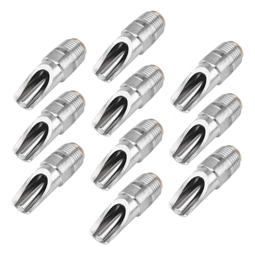 TOYZFRIENDY 10 Stück Teiliges Schweine tränkenippel aus Dickem Edelstahl Auslaufsicherer Wasserspender mit Entwässerungsfunktion für Automatische Saubere Schweinetränke Nutztierhaltung TOYZFRIENDY 10 Stück Teiliges Schweine tränkenippel aus Dickem Edelstahl Auslaufsicherer Wasserspender mit Entwässerungsfunktion für Automatische Saubere Schweinetränke Nutztierhaltung von TOYZFRIENDY