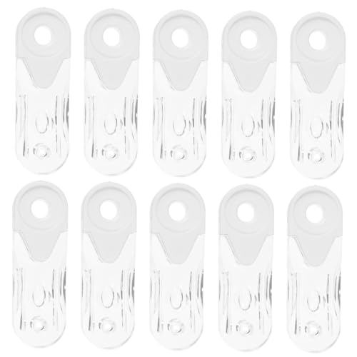 TOYZFRIENDY 10 Stück Teiliges Transparente Jalousien Ersatzgriffe Ovaler Griff für Vertikale Rollos Leichtes Lifting zubehör Einfache Montage Geeignet für Fenster Büro und Zuhause TOYZFRIENDY 10 Stück Teiliges Transparente Jalousien Ersatzgriffe Ovaler Griff für Vertikale Rollos Leichtes Lifting zubehör Einfache Montage Geeignet für Fenster Büro und Zuhause von TOYZFRIENDY