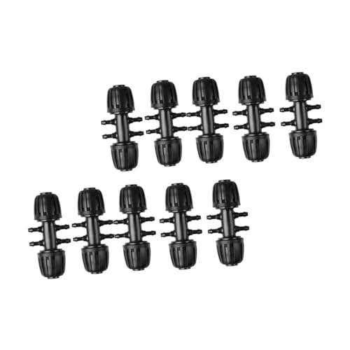 TOYZFRIENDY 10 Stück Teiliges Wege Schlauchverbinder PE Adapter Landwirtschaftlicher Bewässerungsverteiler Dicht Langlebig Installieren für Garten und Gewächshaus TOYZFRIENDY 10 Stück Teiliges Wege Schlauchverbinder PE Adapter Landwirtschaftlicher Bewässerungsverteiler Dicht Langlebig Installieren für Garten und Gewächshaus von TOYZFRIENDY
