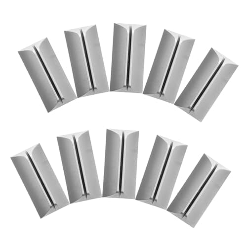 TOYZFRIENDY 10 Stück Verstellbare Schreibtisch Trennwand Klemmen aus Kunststoff Stabile Glashalter für Büro Desktop Sichtschutz Befestigung Einfache Zuverlässiger Partition Clip von TOYZFRIENDY