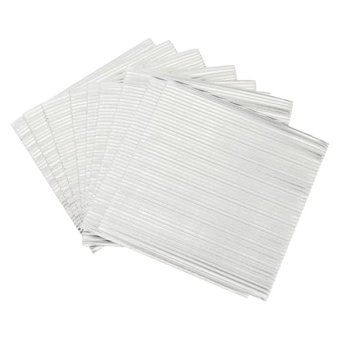 TOYZFRIENDY 100 Stück Candy Wrapping Paper Silber Lebensmittelechte Prägefolie für Schokoladen und Bonbonverpackung Geeignet für DIY Süßigkeiten Partys Hochzeiten und Festlichkeiten TOYZFRIENDY 100 Stück Candy Wrapping Paper Silber Lebensmittelechte Prägefolie für Schokoladen und Bonbonverpackung Geeignet für DIY Süßigkeiten Partys Hochzeiten und Festlichkeiten von TOYZFRIENDY