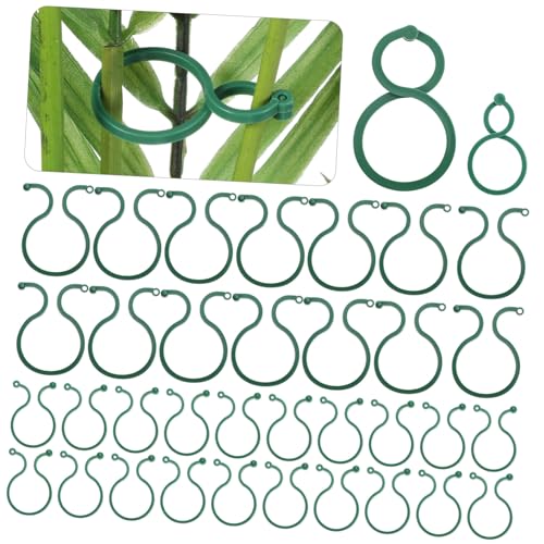 TOYZFRIENDY 100 Stück Pflanzenclips Teilig Kunststoff Stützklammern für Tomaten Pflanzen Rankhilfe Gartenzubehör Wiederverwendbar Robust Einfach Anzuwenden für Blumen Gemüse Obst TOYZFRIENDY 100 Stück Pflanzenclips Teilig Kunststoff Stützklammern für Tomaten Pflanzen Rankhilfe Gartenzubehör Wiederverwendbar Robust Einfach Anzuwenden für Blumen Gemüse Obst von TOYZFRIENDY