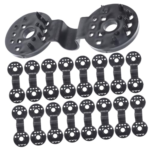 TOYZFRIENDY 100 Stück Schattiernetz Clips Schwerlast Sonnenschutz Befestigungsklammern für Garten Netze Gewächshaus Netz Fixierclips Verstellbar Vielseitig für Outdoor Zeltplanen von TOYZFRIENDY