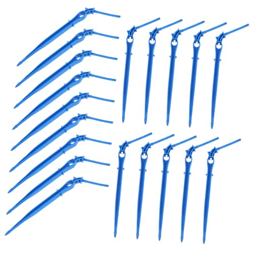 TOYZFRIENDY 100 Stück Tropfbewässerung Tropfer Pe material Langlebig Gebogenes Pfeildesign für Topfpflanzen Mikrosprinkler Bewässerungssystem Garten Pflanzenpflege von TOYZFRIENDY