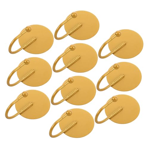 TOYZFRIENDY 10stücke Duschtürhaken Selbstklebend Metall Für Handtücher Luffas Badzubehör Ohne Bohren Für Küche Badezimmer Büro Heimorganisation Platzsparende Lösung TOYZFRIENDY 10stücke Duschtürhaken Selbstklebend Metall Für Handtücher Luffas Badzubehör Ohne Bohren Für Küche Badezimmer Büro Heimorganisation Platzsparende Lösung von TOYZFRIENDY