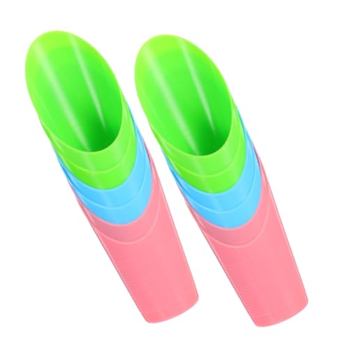 TOYZFRIENDY 12 Stück Teiliges Gartenschaufeln aus Kunststoff Präzise Pflanzschaufeln für Bonsai und Sukkulenten und Farbenfroh für Micro Landschaften und Topfpflanzenpflege von TOYZFRIENDY