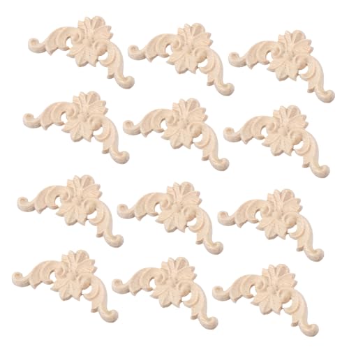 TOYZFRIENDY 12 Stück Teiliges Holzornamente Geschnitzte Eckapplikationen Natürliche Holzecken Möbeldeko Europäischer Stil Für Tür Schrank Regal Dekorative Holzapplikationen TOYZFRIENDY 12 Stück Teiliges Holzornamente Geschnitzte Eckapplikationen Natürliche Holzecken Möbeldeko Europäischer Stil Für Tür Schrank Regal Dekorative Holzapplikationen von TOYZFRIENDY