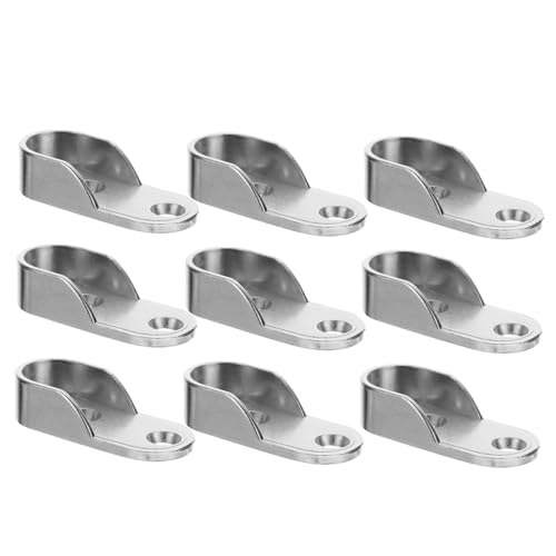 TOYZFRIENDY 12 Stück Teiliges Kleiderstangenhalter aus Dickem Eisen Rostfrei Robust und Verformungsfrei Geeignet für Kleiderschrank Garderobenrohre Einfache Montage Stabile Befestigung für TOYZFRIENDY 12 Stück Teiliges Kleiderstangenhalter aus Dickem Eisen Rostfrei Robust und Verformungsfrei Geeignet für Kleiderschrank Garderobenrohre Einfache Montage Stabile Befestigung für von TOYZFRIENDY