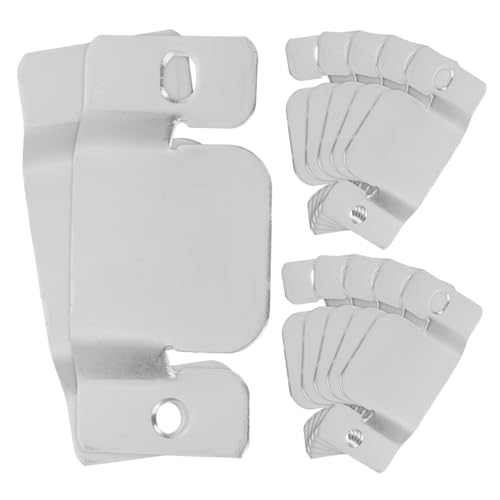 TOYZFRIENDY 12 Stück Teiliges Metall Sofaverbinder mit Schrauben Robuste Sectional Couch Verbinder mit Verzahnung Möbelverbindung für Sofas Sessel und Liegen Einfache Montage ohne Werkzeug von TOYZFRIENDY