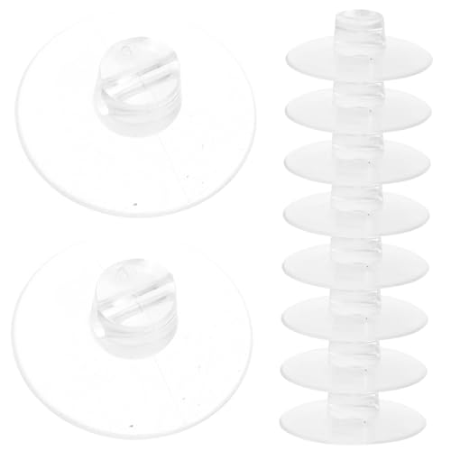 TOYZFRIENDY 12 Stück Teiliges Saugnapf Kabelhalter mit Silikon Clips für Kabel Lichterketten und Dekoration Transparente Wiederverwendbare Saugnäpfe mit Haftung für Glatte Oberflächen im TOYZFRIENDY 12 Stück Teiliges Saugnapf Kabelhalter mit Silikon Clips für Kabel Lichterketten und Dekoration Transparente Wiederverwendbare Saugnäpfe mit Haftung für Glatte Oberflächen im von TOYZFRIENDY