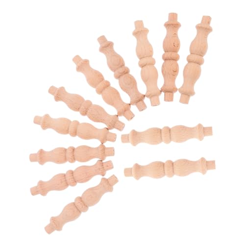 TOYZFRIENDY 12 Stück Unlackierte Dekorative Spindeln für Weinschränke Robuste Holzbaluster für Möbelreparatur und DIY Projekte Gourd Förmige Gestaltung für Sicheren Einsatz TOYZFRIENDY 12 Stück Unlackierte Dekorative Spindeln für Weinschränke Robuste Holzbaluster für Möbelreparatur und DIY Projekte Gourd Förmige Gestaltung für Sicheren Einsatz von TOYZFRIENDY