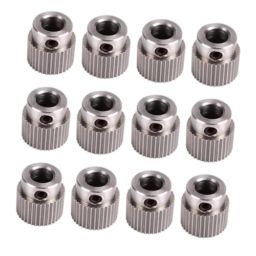 TOYZFRIENDY 15 Stück Teiliges Zähne Edelstahl Extruder Antriebsrad Korrosionsbeständig Hohe Tragfähigkeit Kompatibel mit Druckern Einfache Montage Effiziente Zuführung TOYZFRIENDY 15 Stück Teiliges Zähne Edelstahl Extruder Antriebsrad Korrosionsbeständig Hohe Tragfähigkeit Kompatibel mit Druckern Einfache Montage Effiziente Zuführung von TOYZFRIENDY