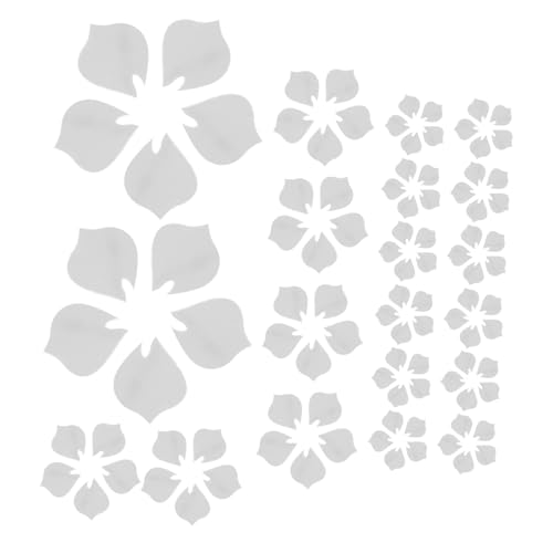TOYZFRIENDY 18 Stück Teiliges Spiegel-Wandsticker - Selbstklebende Flexible Blumen-Dekoration für Wohnzimmer Schlafzimmer und Möbel Langlebige Abnehmbare Blumenraum Hintergrund-Aufkleber von TOYZFRIENDY