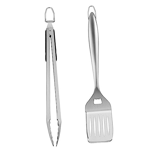 TOYZFRIENDY 1Satz BBQ Grill Utensilien Teiliges Grillwerkzeug mit Ergonomischem Griff für Camping Picknick und Grillabende Rostfrei und Multifunktional von TOYZFRIENDY