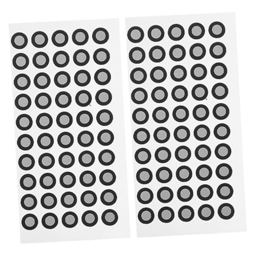TOYZFRIENDY 2 Blätter Scanner Marker Reflektierende Punkte Bögen Je Hochreflektierend Robust für Präzise Positionierung und Fehlerreduzierung Scanprozessen von TOYZFRIENDY