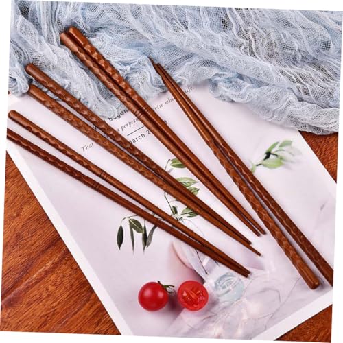 TOYZFRIENDY 2 Paare Holz Essstäbchen Japanischer Stil Handgefertigt Spitzt Sushi Stäbchen Langlebig Leicht Tragbar Für Zuhause Und Restaurant TOYZFRIENDY 2 Paare Holz Essstäbchen Japanischer Stil Handgefertigt Spitzt Sushi Stäbchen Langlebig Leicht Tragbar Für Zuhause Und Restaurant von TOYZFRIENDY