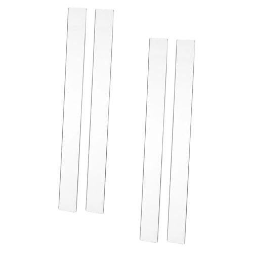 TOYZFRIENDY 2 Paare Teiliges Acryl Teigdicken Maß Langlebige Glatte Backhilfe für Gleichmäßiges Ausrollen Robustes Backwerkzeug für Kekse Gebäck Fondant Geeignet für Verschiedene Teigdicken TOYZFRIENDY 2 Paare Teiliges Acryl Teigdicken Maß Langlebige Glatte Backhilfe für Gleichmäßiges Ausrollen Robustes Backwerkzeug für Kekse Gebäck Fondant Geeignet für Verschiedene Teigdicken von TOYZFRIENDY