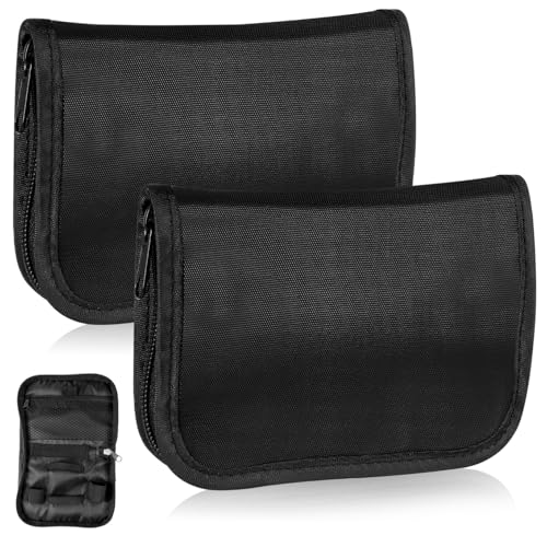 TOYZFRIENDY 2 STÜCK Blutzuckermessgerät Aufbewahrungstasche Tragbares Oxford Etui Schutz Hülle Wasserabweisend Geeignet für Diabetes Reise Home Gebrauch von TOYZFRIENDY
