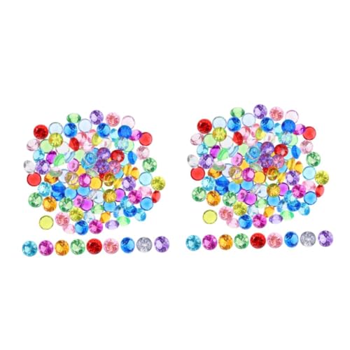 TOYZFRIENDY 2 Sätze Bunte Kristall Diamanten Simulation Deko Edelsteine Mischung Für Hochzeit Party Tischdeko Vase Füller DIY Basteln 100 Stück * 2 TOYZFRIENDY 2 Sätze Bunte Kristall Diamanten Simulation Deko Edelsteine Mischung Für Hochzeit Party Tischdeko Vase Füller DIY Basteln 100 Stück * 2 von TOYZFRIENDY