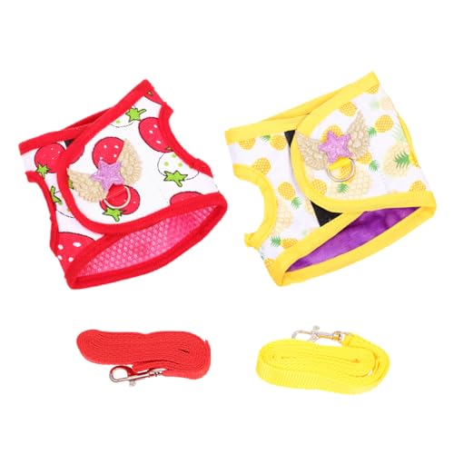 TOYZFRIENDY 2 Sätze Kaninchen Geschirr Weste mit Leine Atmungsaktives Hautfreundliches Material Modisch und Strapazierfähig Geeignet für Kleine Haustiere Wie Kaninchen und Hasen Waschbar und TOYZFRIENDY 2 Sätze Kaninchen Geschirr Weste mit Leine Atmungsaktives Hautfreundliches Material Modisch und Strapazierfähig Geeignet für Kleine Haustiere Wie Kaninchen und Hasen Waschbar und von TOYZFRIENDY