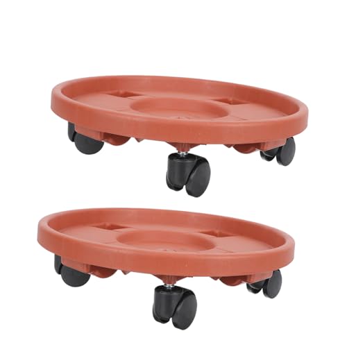 TOYZFRIENDY 2 Stück Blumenkübel Untersetzer mit Umweltfreundlicher Langlebiger Pflanzroller Glatte Oberfläche Tragfähige Pflanzenbasis für Garten und Terrasse TOYZFRIENDY 2 Stück Blumenkübel Untersetzer mit Umweltfreundlicher Langlebiger Pflanzroller Glatte Oberfläche Tragfähige Pflanzenbasis für Garten und Terrasse von TOYZFRIENDY