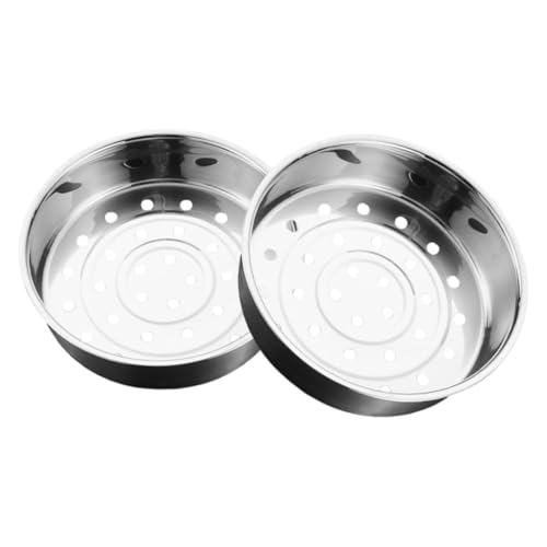 TOYZFRIENDY 2 Stück Edelstahl Dampfgarer Einsatz Teilig für Reiskocher mit Vertiefter Form Vielseitiger Dampfeinsatz für Gemüse Knödel Eier und Gedämpfte Speisen Verschleißfest TOYZFRIENDY 2 Stück Edelstahl Dampfgarer Einsatz Teilig für Reiskocher mit Vertiefter Form Vielseitiger Dampfeinsatz für Gemüse Knödel Eier und Gedämpfte Speisen Verschleißfest von TOYZFRIENDY