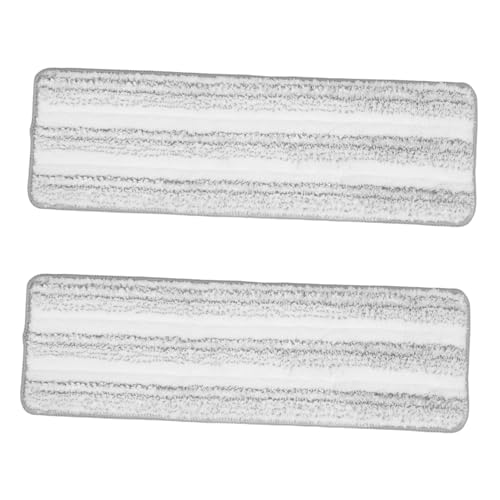 TOYZFRIENDY 2 Stück Ersatz mopp pads Flache Saugfähige Reinigungspads für Bodenwischer Waschbare Langlebige Mopptücher Fliesen Versiegelte Böden TOYZFRIENDY 2 Stück Ersatz mopp pads Flache Saugfähige Reinigungspads für Bodenwischer Waschbare Langlebige Mopptücher Fliesen Versiegelte Böden von TOYZFRIENDY
