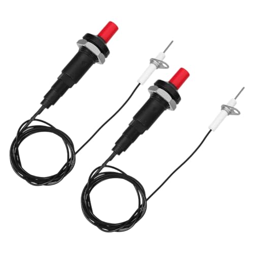 TOYZFRIENDY 2 Stück Gaszünder Push Button Piezoelektrisch Robust Abs Metall Keramik für Gasgrill Campingkocher Kaminofen Schnelle und Sichere Funkenentladung Ersatzteile TOYZFRIENDY 2 Stück Gaszünder Push Button Piezoelektrisch Robust Abs Metall Keramik für Gasgrill Campingkocher Kaminofen Schnelle und Sichere Funkenentladung Ersatzteile von TOYZFRIENDY