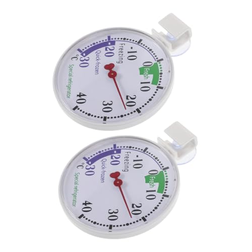 TOYZFRIENDY 2 Stück Gefrierschrank Thermometer mit Klarem Display Präzise Temperaturanzeige Robustes Kunststoffgehäuse Geeignet für Kühlschrank Gefrierschrank und Medizinische Lagerung TOYZFRIENDY 2 Stück Gefrierschrank Thermometer mit Klarem Display Präzise Temperaturanzeige Robustes Kunststoffgehäuse Geeignet für Kühlschrank Gefrierschrank und Medizinische Lagerung von TOYZFRIENDY