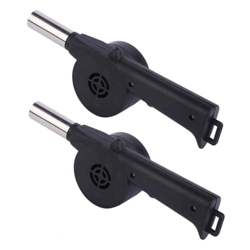 TOYZFRIENDY 2 Stück Handbetriebenes Bbq Gebläse Tragbarer Manueller Holzkohlegrill Luftbläser mit Drehbarem Griff Leichtes Sicheres Feuerstarter Zubehör für Outdoor Grillen und Picknick TOYZFRIENDY 2 Stück Handbetriebenes Bbq Gebläse Tragbarer Manueller Holzkohlegrill Luftbläser mit Drehbarem Griff Leichtes Sicheres Feuerstarter Zubehör für Outdoor Grillen und Picknick von TOYZFRIENDY
