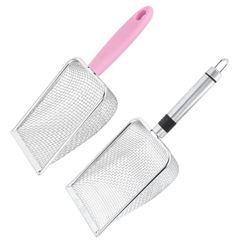 TOYZFRIENDY 2stücke Metall-katzenstreuschaufel Mit Kleinen Löchern Große Schaufel Aus Edelstahl Katzenschaufel Griff Für Katzentoilette Leicht Zu Reinigen TOYZFRIENDY 2stücke Metall-katzenstreuschaufel Mit Kleinen Löchern Große Schaufel Aus Edelstahl Katzenschaufel Griff Für Katzentoilette Leicht Zu Reinigen von TOYZFRIENDY