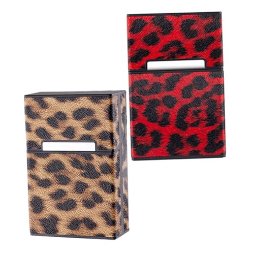 TOYZFRIENDY 2 Stück Leichtes Tragbares Zigarettenetui mit Ergonomischem Schutzcover Rutschfestes Aufbewahrungsbox design für Zigaretten Geeignet für Outdoor und Unterwegs von TOYZFRIENDY
