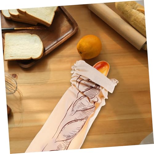 TOYZFRIENDY 2 Stück Leinen Brotsack mit Kordelzug Atmungsaktive Brottasche aus Baumwollleinen Großer Aufbewahrungsbeutel für Brot Stilvoller Brotbeutel für Küche und Bäckerei Praktische TOYZFRIENDY 2 Stück Leinen Brotsack mit Kordelzug Atmungsaktive Brottasche aus Baumwollleinen Großer Aufbewahrungsbeutel für Brot Stilvoller Brotbeutel für Küche und Bäckerei Praktische von TOYZFRIENDY