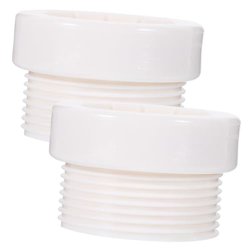 TOYZFRIENDY 2 Stück Pool Sonnenschirm Adapter Teiliges Wetterfester Kunststoff Stabilisator mit Gewindeadapter Einfache Befestigung Sichere und Stabile Halterung für Pool Sonnenschirmstangen TOYZFRIENDY 2 Stück Pool Sonnenschirm Adapter Teiliges Wetterfester Kunststoff Stabilisator mit Gewindeadapter Einfache Befestigung Sichere und Stabile Halterung für Pool Sonnenschirmstangen von TOYZFRIENDY
