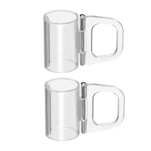 TOYZFRIENDY 2 Stück Schnurlose Zuggriffe Transparent Praktische Halterungen für Jalousien Einfache Installation Robuste Unterstützung für Zuhause und Büro TOYZFRIENDY 2 Stück Schnurlose Zuggriffe Transparent Praktische Halterungen für Jalousien Einfache Installation Robuste Unterstützung für Zuhause und Büro von TOYZFRIENDY