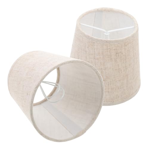 TOYZFRIENDY 2 Stück Stoff Lampenschirme Lampenabdeckung Einfache Struktur Ersatz Lampenschirm für Tischlampe Stehlampe Schlafzimmer Wohnzimmer TOYZFRIENDY 2 Stück Stoff Lampenschirme Lampenabdeckung Einfache Struktur Ersatz Lampenschirm für Tischlampe Stehlampe Schlafzimmer Wohnzimmer von TOYZFRIENDY