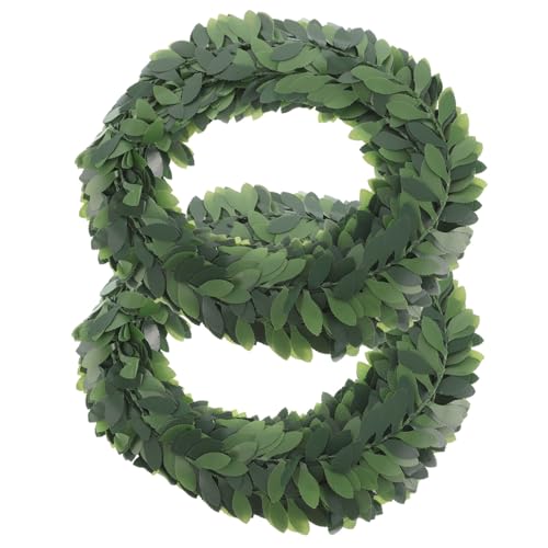 TOYZFRIENDY 2 Stück Teiliges Grünes PVC Girlanden mit Biegsamem Draht Künstliche Rattan für Hochzeitsdekoration DIY Blumenkranz Natürliche Optik für Party und Wohnraumgestaltung TOYZFRIENDY 2 Stück Teiliges Grünes PVC Girlanden mit Biegsamem Draht Künstliche Rattan für Hochzeitsdekoration DIY Blumenkranz Natürliche Optik für Party und Wohnraumgestaltung von TOYZFRIENDY