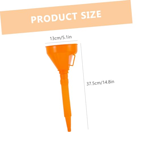 TOYZFRIENDY 2 Stück Teiliges Kraftstofftrichter Flexiblem Ausziehbarem Einfüllstutzen und Gebogenem Freihändig Nutzbarem Trichter aus Langlebigem für Auto und Motorrad Auslaufsicher Tragbar TOYZFRIENDY 2 Stück Teiliges Kraftstofftrichter Flexiblem Ausziehbarem Einfüllstutzen und Gebogenem Freihändig Nutzbarem Trichter aus Langlebigem für Auto und Motorrad Auslaufsicher Tragbar von TOYZFRIENDY