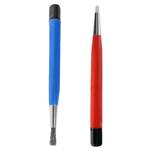 TOYZFRIENDY 2 Stück Teiliges Kratzer reinigungsbürsten Kunststoffgriff Schonende Präzisionsbürste für Uhren Schmuck und Münzen Komfortabel Vielseitig Einsetzbar Sanfte Oberflächenreinigung TOYZFRIENDY 2 Stück Teiliges Kratzer reinigungsbürsten Kunststoffgriff Schonende Präzisionsbürste für Uhren Schmuck und Münzen Komfortabel Vielseitig Einsetzbar Sanfte Oberflächenreinigung von TOYZFRIENDY