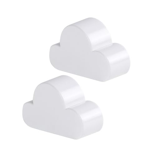 TOYZFRIENDY 2 Stück Teiliges Magnetisches Schlüsselhalter ohne Bohren Kreative Wolkenform Wandmontierte Aufbewahrungshaken aus Weißem Praktische und Dekorative Schlüsselaufhänger TOYZFRIENDY 2 Stück Teiliges Magnetisches Schlüsselhalter ohne Bohren Kreative Wolkenform Wandmontierte Aufbewahrungshaken aus Weißem Praktische und Dekorative Schlüsselaufhänger von TOYZFRIENDY